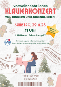 Klavierkonzert November Hamm