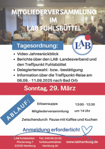 Mitgliederversammlung Fuhlsbüttel