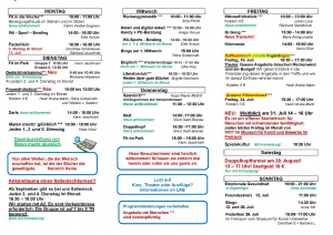 07 Juli 26 Programm