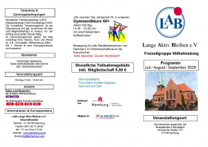Deckblatt Wilhelmsburg Juli bis September 2026